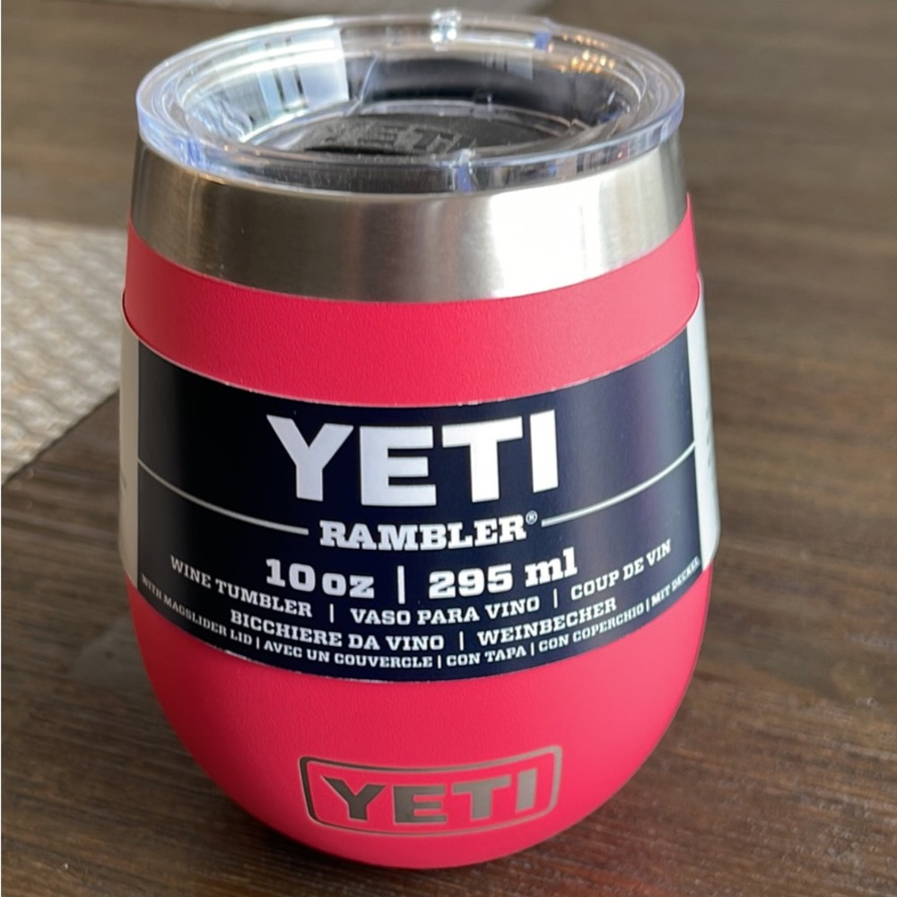 NWT Yeti Bimini Pink Wine Tumbler